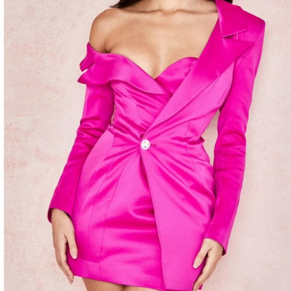 House of CB satin dress